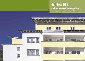 Prospekt Triflex Balkon Wärmedämmsystem